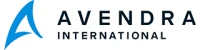 Logo of Avendra International. It shows a blue triangular swoosh and the text &ldquo;AVENDRA INTERNATIONAL.&rdquo;